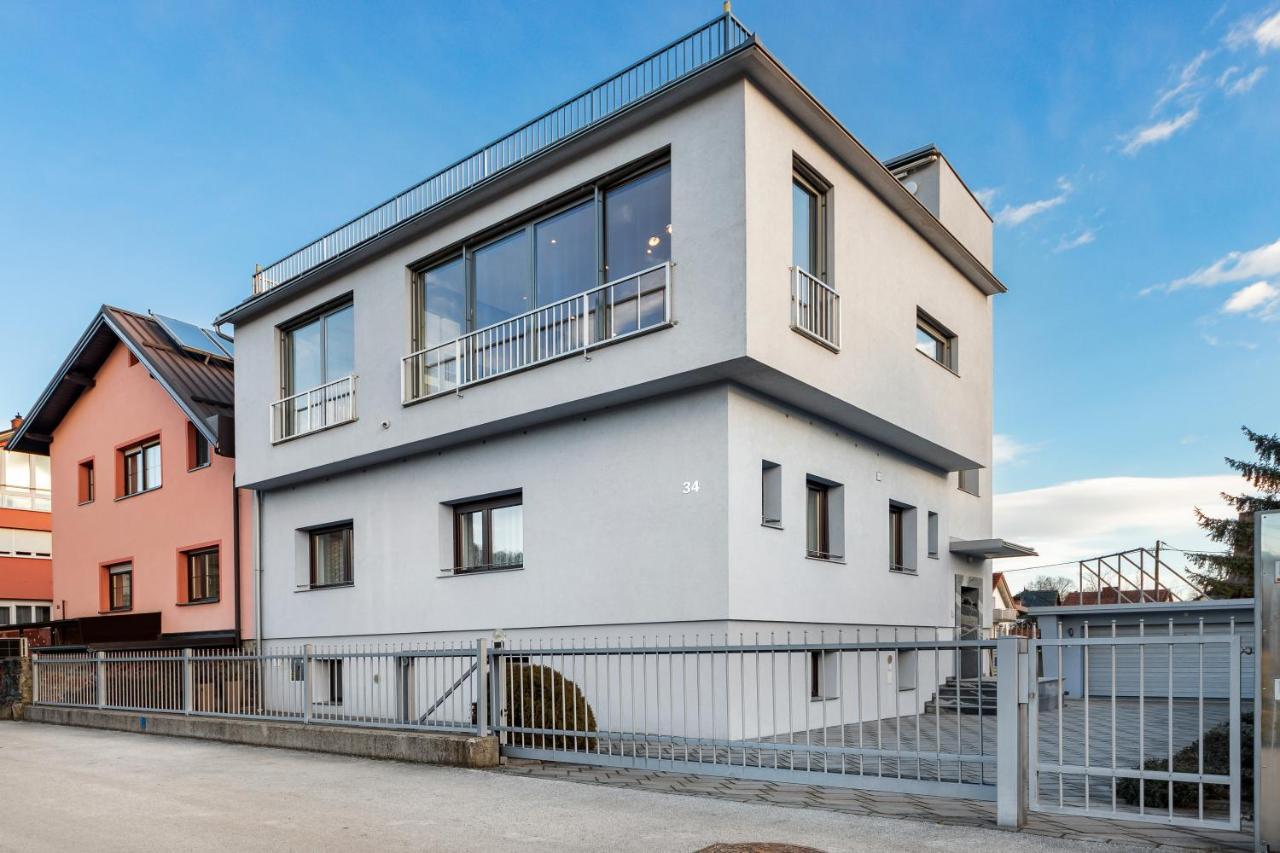 Contemporary Apartment With Rooftop Terrace In Maribor Kültér fotó